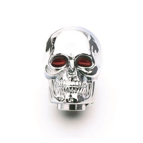 Chrome Skull Shifter Knob 9628 By Mrgasket Manual Transmission Shift Knob For American Cars