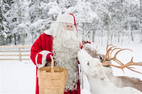 Santa Clauss Reindeer Stories And Sleigh Rides Visit Finnish Lapland