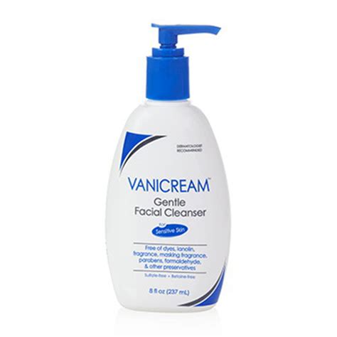 Vanicream Gentle Facial Cleanser For Sensitive Skin Soap Free 8 Oz