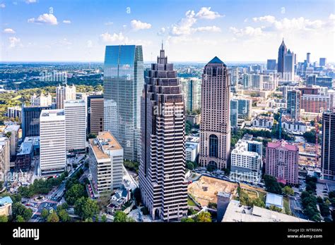 Atlanta Skyline Hi Res Stock Photography And Images Alamy