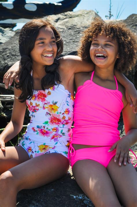 Modest Tankini Swimsuits For Tweens By Rad Swim Cute Swimsuits Modest Swimsuits Tankini
