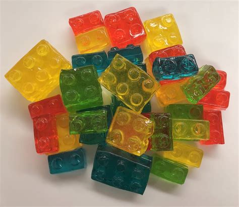 Gummy Candy Building Blocks Lego Candy