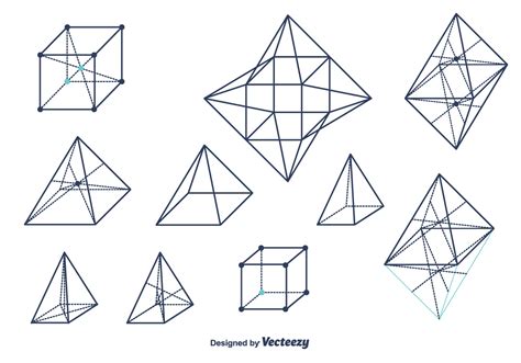 Geometrical Shapes Vector Download Free Vector Art