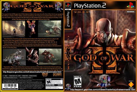 As the epic, dramatic storyline unfolds, kratos will encounter violent opposition from infamous mythical monsters such as minotaurs, centaurs, sirens, and gorgons. PS2: Fantasy / Action / Advanture