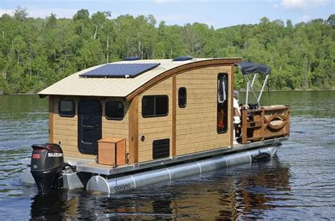 Daily Timewaster Woodworker Builds The Perfect Tiny House Boat For