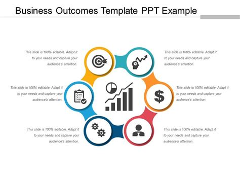 Business Outcomes Template Ppt Example Powerpoint Slide Templates