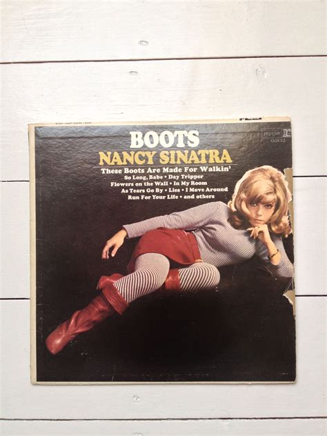 nancy sinatra boots nancy sinatra sinatra vinyl records