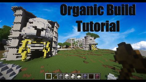 How To Build Organic In Minecraft Creative Mode Youtube