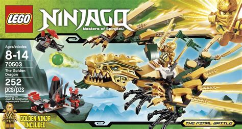 Bộ đồ Chơi Xếp Hình Rồng Vàng Lego Ninjago 70503