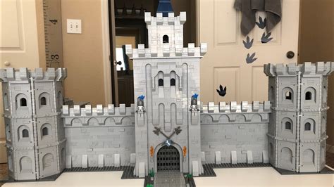 Lego Castle Moc 3 Speed Build Part 1 Youtube