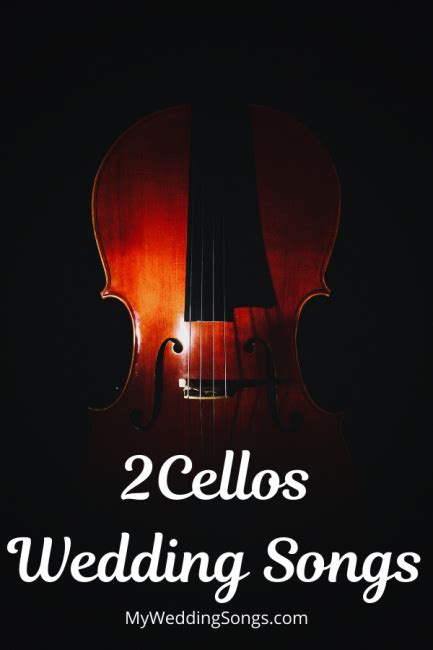 Finding more traditional instrumental music is easy, but if you are looking for a more traditional song that can be sung during the ceremony, i have put together a list of my 10 favorite wedding songs. 2Cellos Songs to Play During Your Wedding Ceremony | MWS