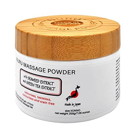 Buy Nuru Massage Powder G With Seaweed Extract And Green Tea Extract Makes L Made In Japan