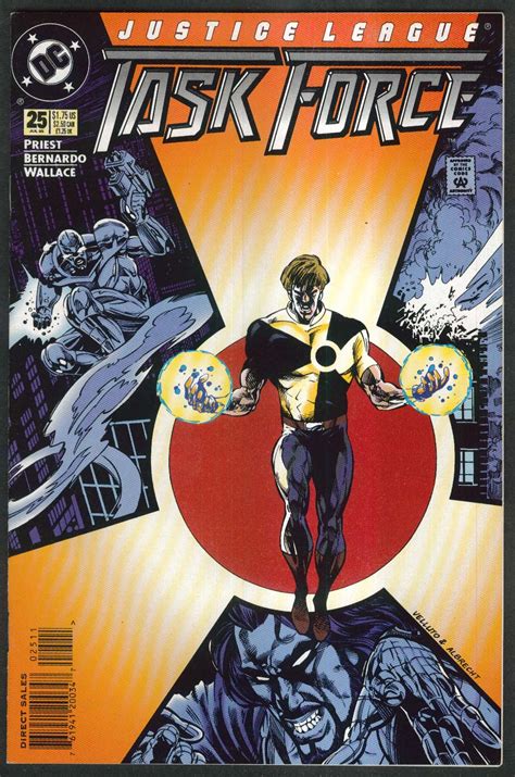 Justice League Task Force 25 Dc Comic Book 7 1995