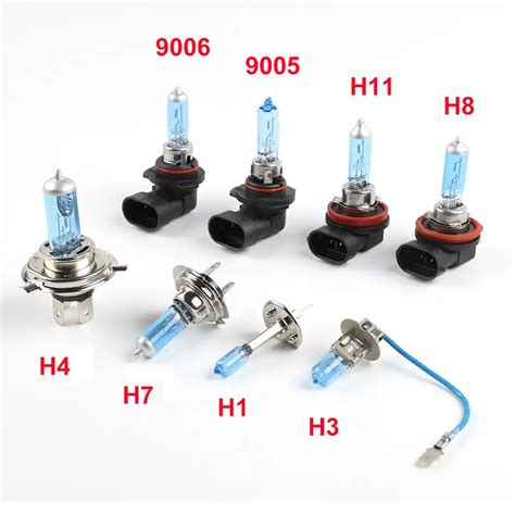 Venstpow 2pcs Automotive H1 H4 H7 H11 Hb3 Hb4 T10 T20 1156 1157 Bulb