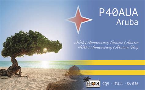 P40aua 40 Años De La Bandera De Aruba