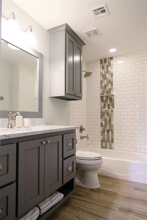 It's timeless, a chameleon for all design styles, and very affordable. How to Use Different Subway Tiles in Your Bathroom | White ...