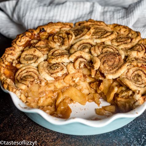 Cinnamon Roll Apple Pie Recipe Cart
