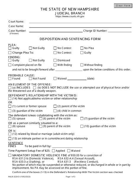 Form Nhjb 3228 D Fill Out Sign Online And Download Fillable Pdf New