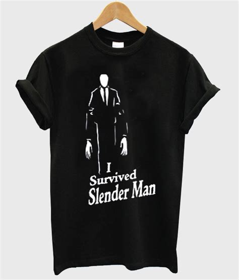 I Survived Slender Man T Shirt Lilycustom