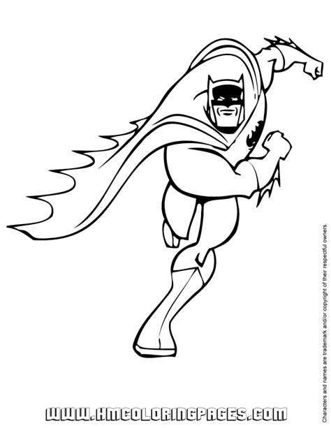 Dc Super Heroes Coloring Pages Coloring Home