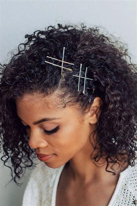 Hairstyles Hair Styles Curly Hair Styles Bobby Pin Hairstyles