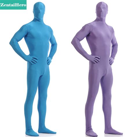 zentaihero new male strong second skin tight suits full body lycra sexy zentai suit bodysuit