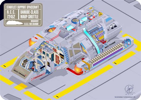 This is the shuttlecraft that was popular on the tv show star trek: my special interest is for cut-a-ways and blueprints. I ...