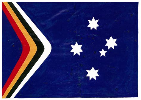 Flag Contain Boomerangs And Southern Cross By John Stephenson 1383607