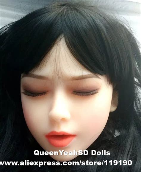 Top Quality Sex Doll Head Full Silicone Love Doll Realistic Sexy Doll Sex Toy For Men With