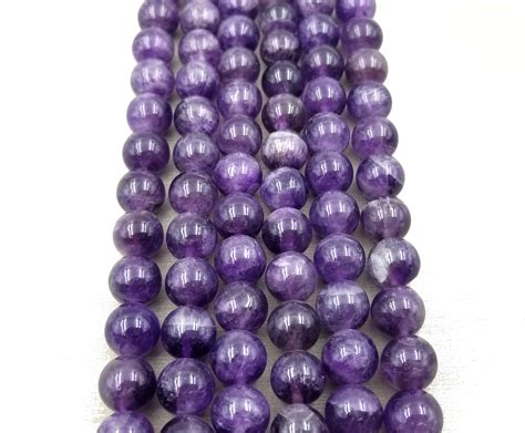 10mm Amethyst Beads Grade Aaa Genuine Natural Gemstone Round Loose