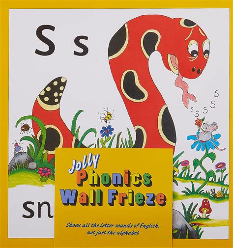 Jolly Phonics Wall Frieze In Precursive Letters Jolly Learning