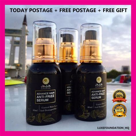 Perfect for dry hair ends that just feel broken and dehydrated, this oil will strengthen your strands whilst making them shine and smelling divine! Serum Rambut JAJJA CHINTA Rawatan Rambut + Seborin Tonic ...