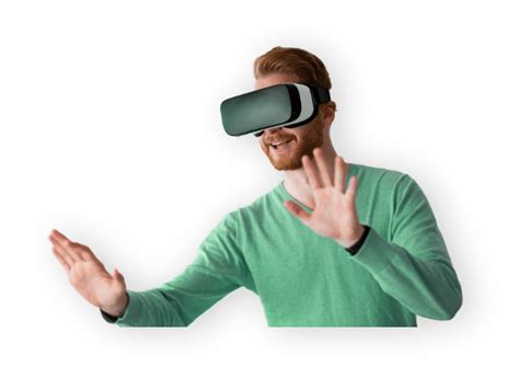 Man Wearing Virtual Reality Headset At Home D7ayctv Phlox Digital Shop