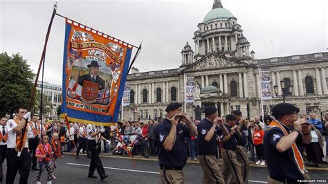 bbc news in pictures twelfth celebrations across northern ireland