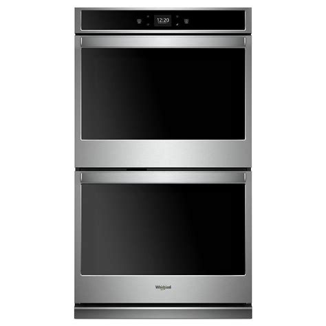 Whirlpool 27 Inch 86 Cu Ft Smart Double Electric Wall Oven With
