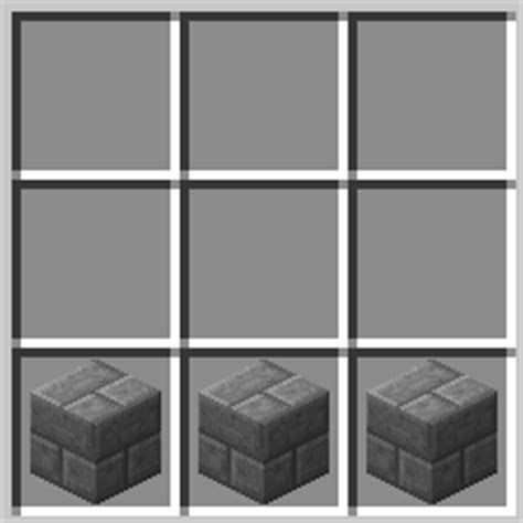 Stone Brick Slab - Minecraft Information
