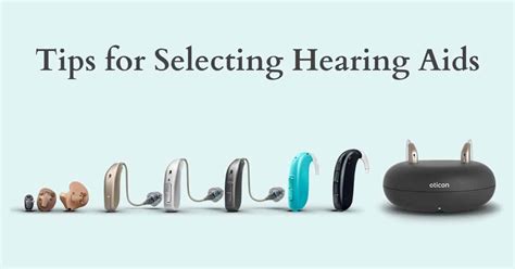 Tips For Selecting Hearing Aids Hearing Health Houston