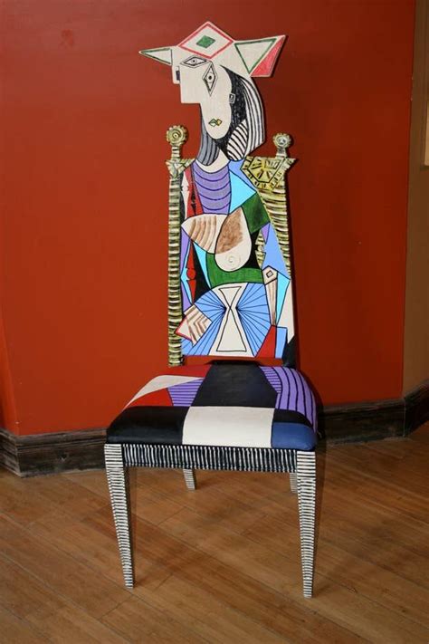 Famous Paintings In Chair Form Hand Painted Chairs Hand Painted