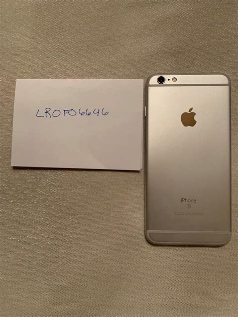Apple Iphone 6s Plus T Mobile Silver 64gb A1634 Lrof06646 Swappa