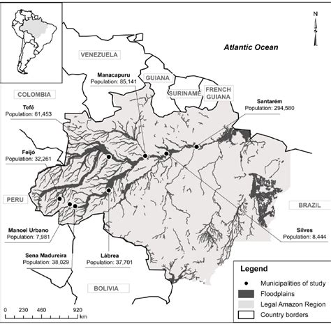 Floodplains In The Brazilian Amazon Download Scientific Diagram
