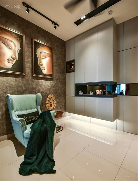 Contemporary Modern Foyer Condominium Design Ideas And Photos Malaysia