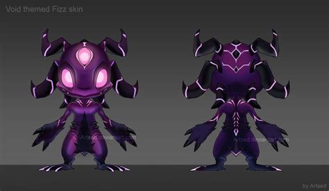 Void Themed Fizz Concept By Artsed On Deviantart Lol League Of