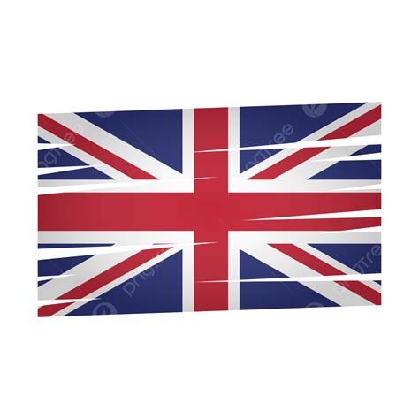 Gambar United Kingdom Or Uk Flag Vector With Transparent Background Uk