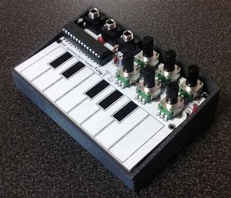 Arduino Synthesizer With A 1 Octave Capacitive Touch Keyboard Embedded Lab