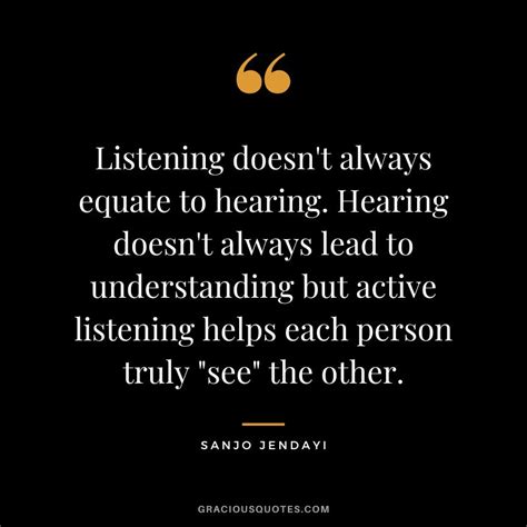 Inspirational Quotes On Active Listening LEADERSHIP