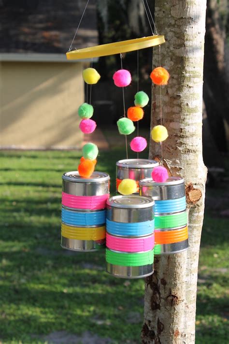 Make Your Own Diy Recycled Tin Can Wind Chimes Handmade By Kelly