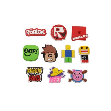 Pin Para Crocs Roblox Kit Com 10 Pins Item Infantil Erika Ts Nunca