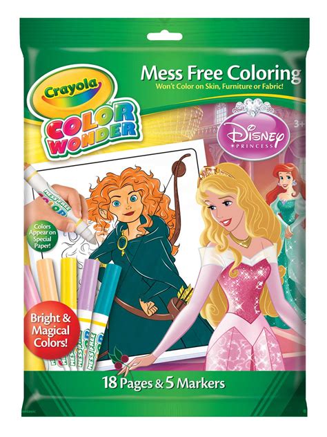 Color Wonder Coloring Pad & Markers - Disney Princess | Crayola
