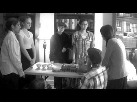 Frank holds anne, talking softly to her. Diary of Anne Frank {Act 2, Scene 1} - YouTube
