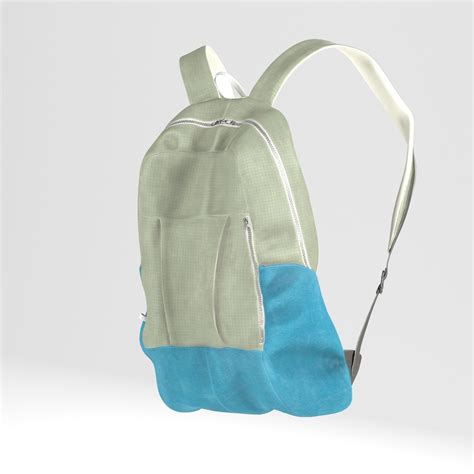 3d Model Low Poly Backpack Cgtrader
